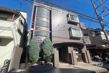 フューレ元住吉の外観（南西側から）　