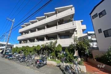 セザール元住吉の外観（南側から）