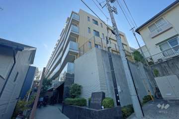 パレステージ溝の口の外観（北東側から）