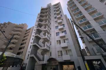 キャッスル多摩川の外観（北西側から）