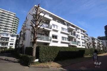 パークシティ溝の口H棟の外観(南西側から）