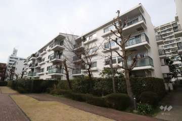 パークシティ溝の口H棟の外観(南東側から）