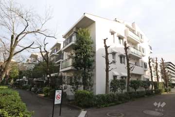 パークシティ溝の口H棟の外観(北西側から）