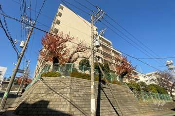 梶ケ谷住宅の外観（南東側から）