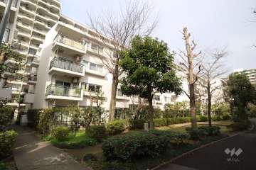 パークシティ溝の口K棟の外観(南西側から）