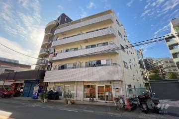 ハイラーク溝ノ口の外観（北東側から）