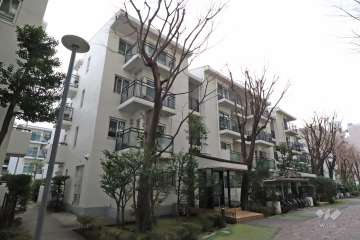 パークシティ溝の口J棟の外観(北東側から）