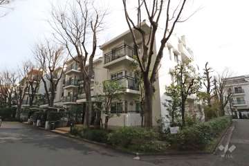 パークシティ溝の口J棟の外観(北西側から）