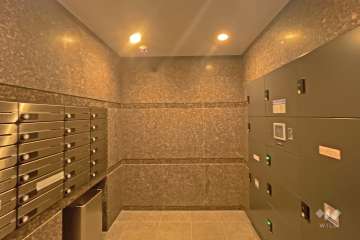 共用ポストと宅配ボックス