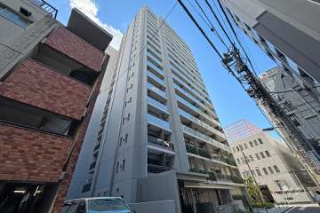 プラウド五反田の外観写真(北東側から)