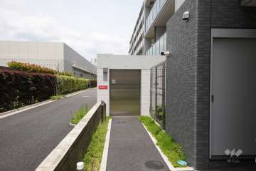 駐輪場の出入口