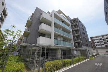 ウェリス門戸厄神レジデンスの外観（北西側から）