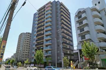 ウエリス覚王山法王町の外観(北東側から)