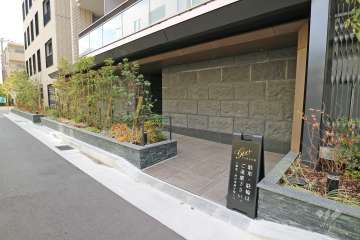 駐輪場の出入り口
