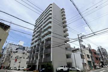 エスリード大須デュオの外観（北西側から）