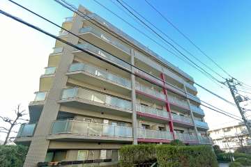 ジェイパーク溝の口フェアクオーレの外観（南東側から）