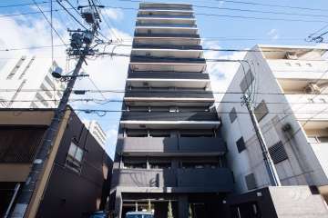 メイクス矢場町Ⅱの外観（西側から）