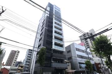 プレサンス幅下ファビュラスの外観（北東側から）
