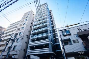 エステムコート名古屋鶴舞シエルの外観（北側から）