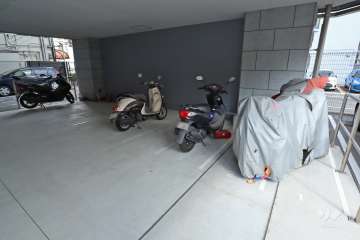 バイク置場