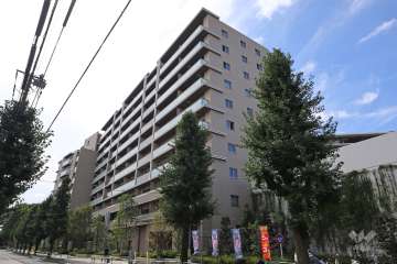 アトラスシティ世田谷船橋の外観（北東側から）