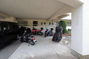 バイク置場