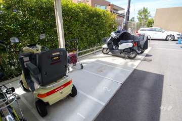バイク置場