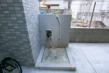 共用水栓があります