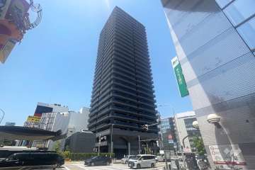 ザ・ファインタワー名古屋今池の外観（南西側）