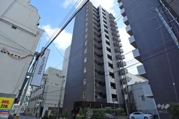 レジュールアッシュPREMIUM-TWINの外観（西側から）