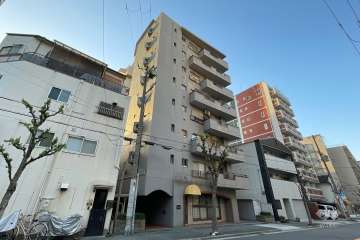GSハイム南堀江の外観（北西側から）