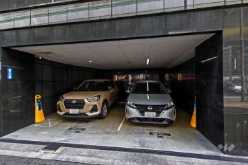 駐車場の出入り口・敷地内駐車場（屋内平面式）