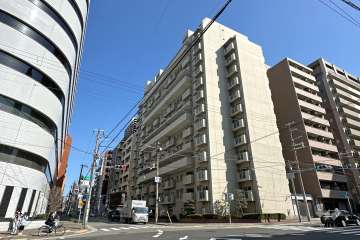 あみだ池ハイツの外観（北西側から）