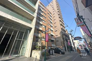 ヴァンベール南堀江の外観（南西側から）