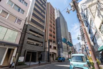 エイペックス京町堀の外観（北東側から）-
