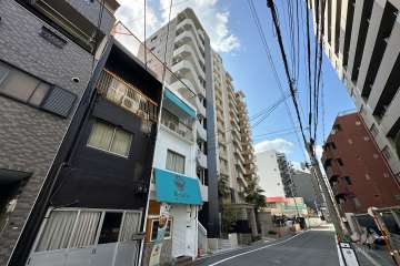 エステムコートキャナルサイドの外観（北西側から）