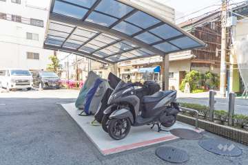 バイク置き場