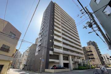 エスリード南堀江の外観（北西側から）