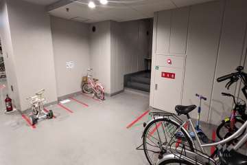 三輪車置場