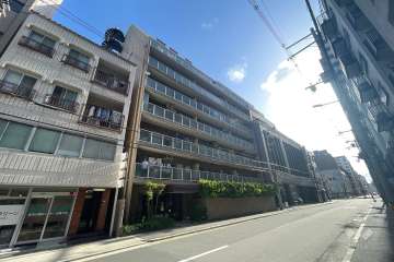 カルム北堀江の外観（南西側から）