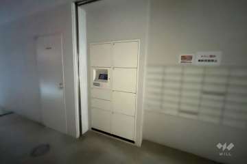 共用ポストと宅配ボックス