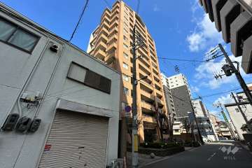 サンクタス千代崎ライトスクエアの外観（南東側から）