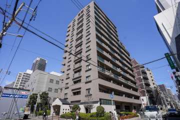サンメゾン江戸堀の外観（南西側から）