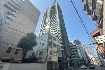 シティタワー堀江の外観（南東側から）