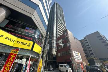 シティタワー堀江の外観（北西側から）