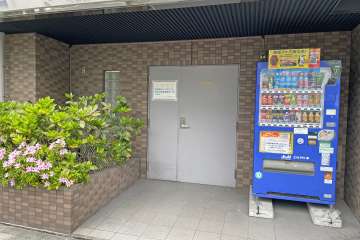 駐輪場の出入り口