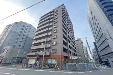 シティライフ西長堀リバーサイドの外観（北西側から）