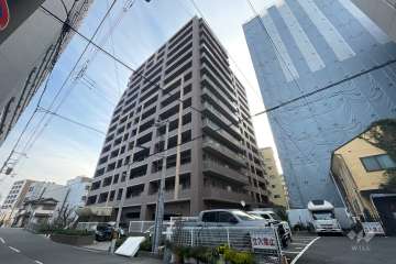 シティライフ西長堀リバーサイドの外観（南西側から）