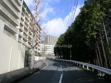 敷地の東側前面道路