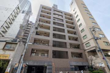 シャルマンフジリッツ本町の外観（北東側から）